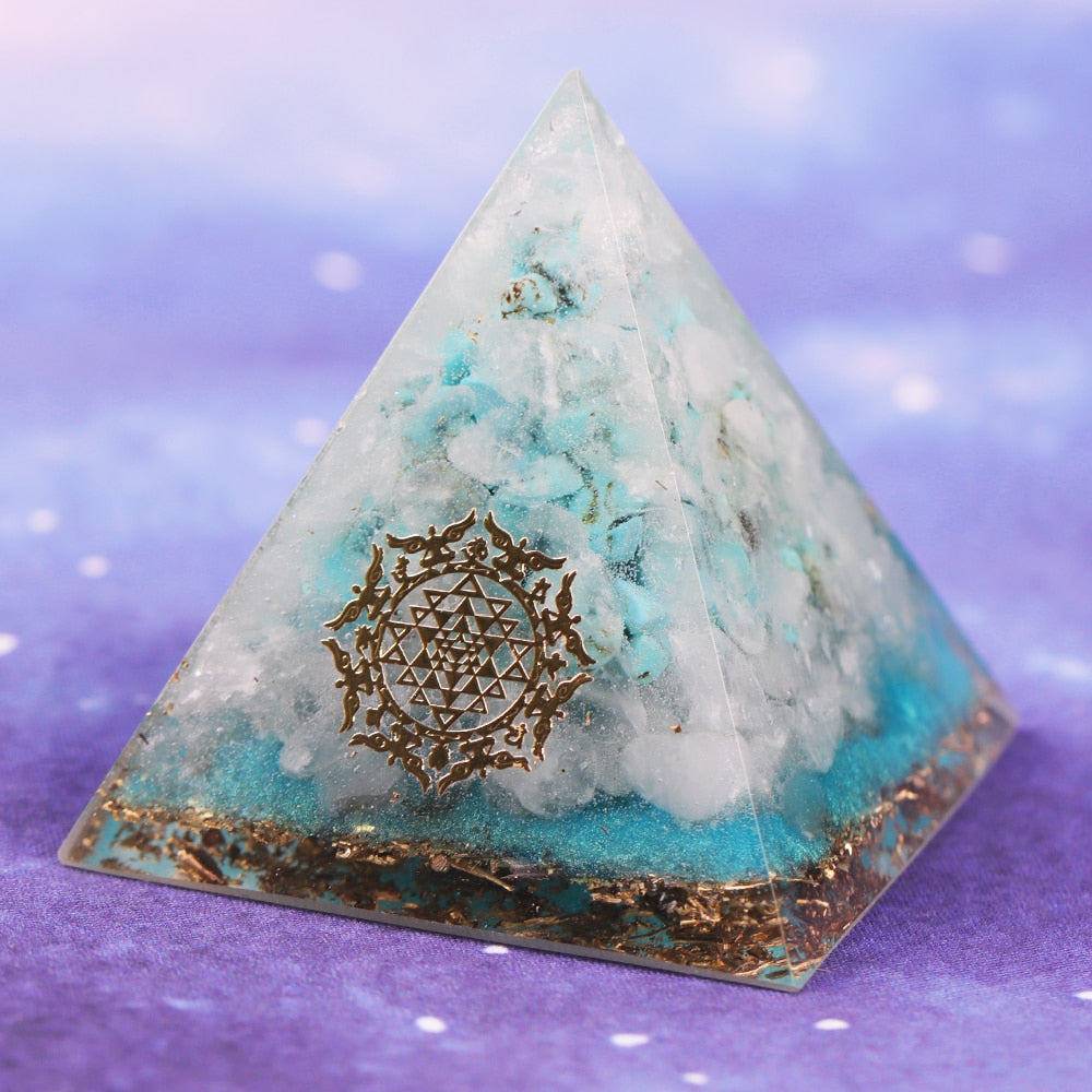 Higher Love Orgonite Pyramid