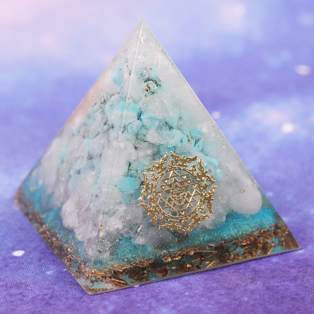 Higher Love Orgonite Pyramid