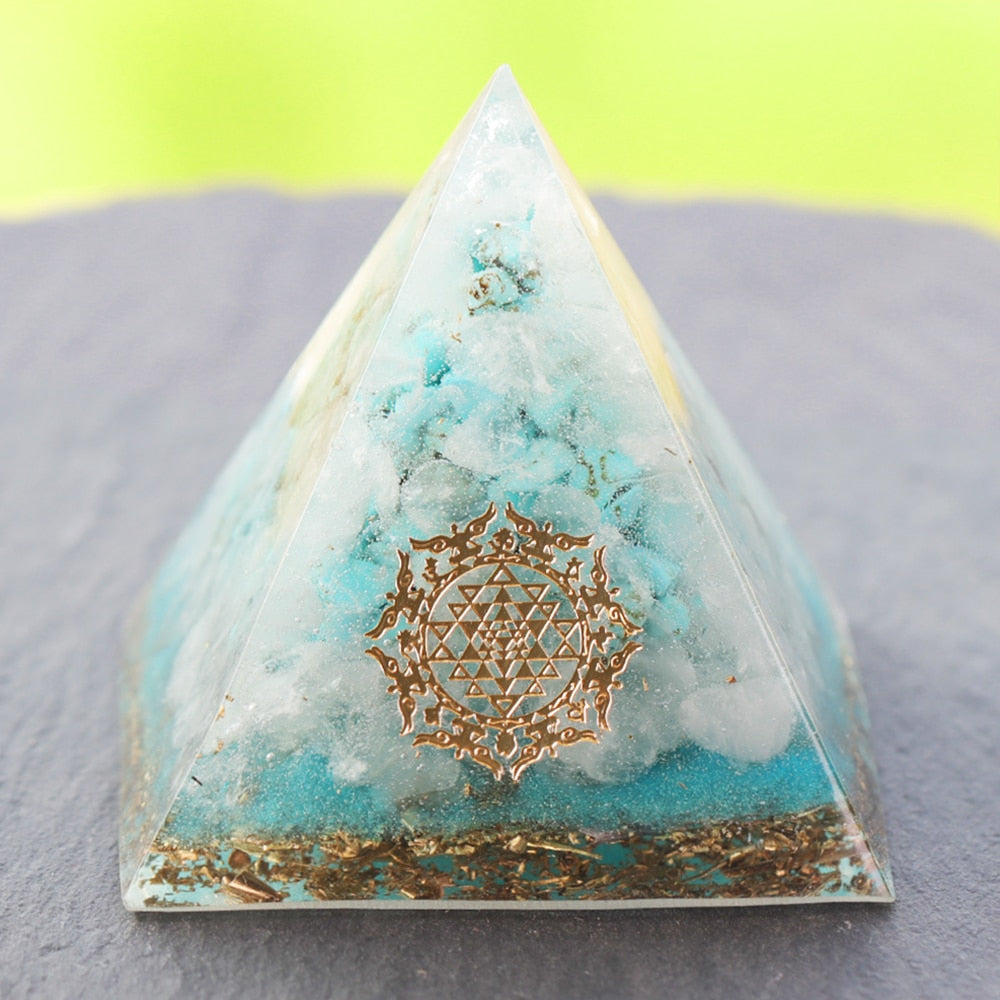 Higher Love Orgonite Pyramid