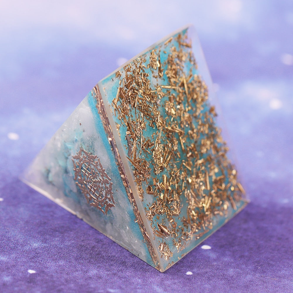 Higher Love Orgonite Pyramid