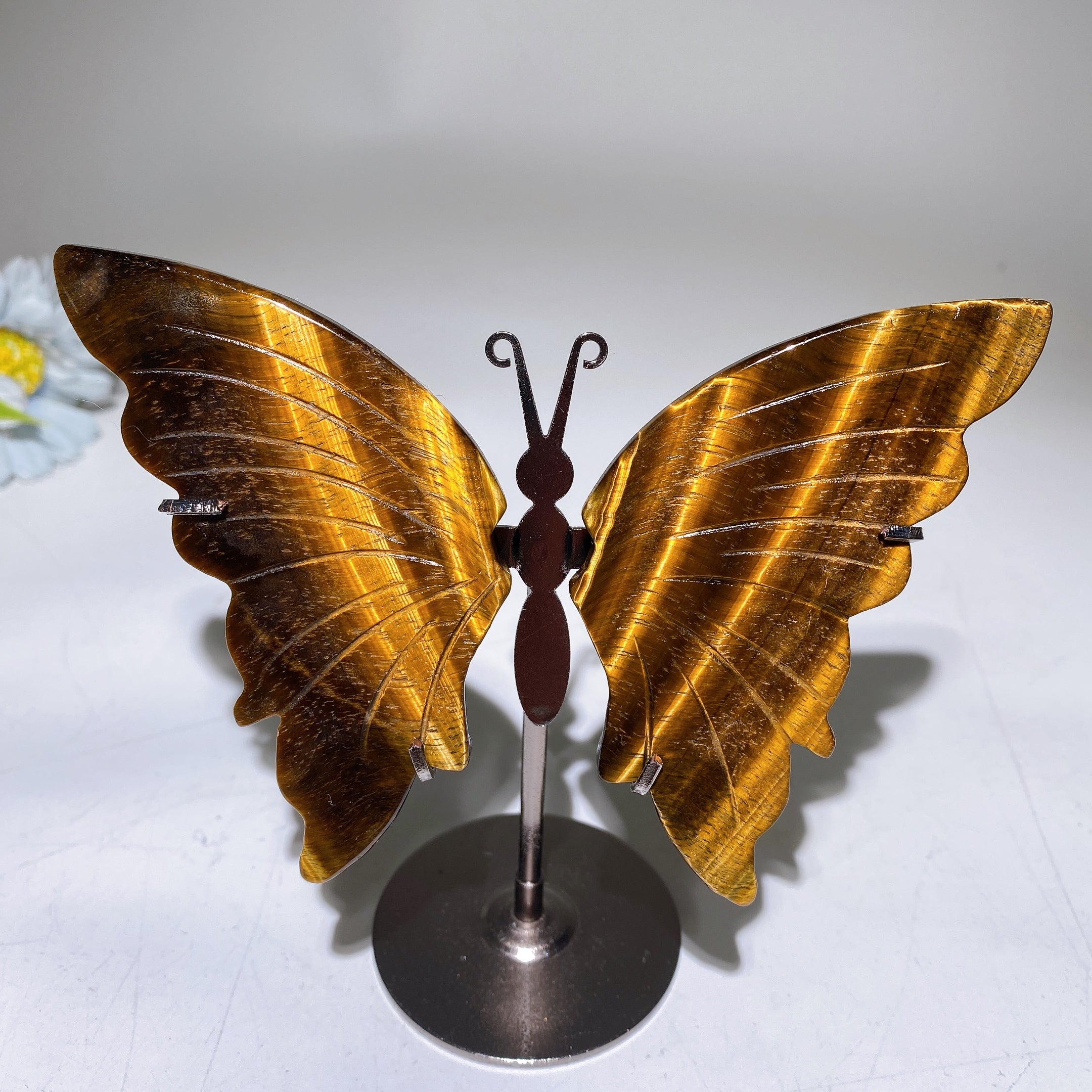 Honeycomb Ruby UV Reactive Butterfly Wings 14cm