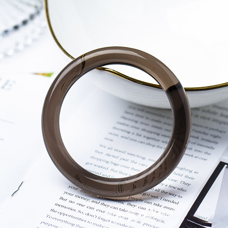 Ice Obsidian Courage Bracelet for Emotional Healing & Strength