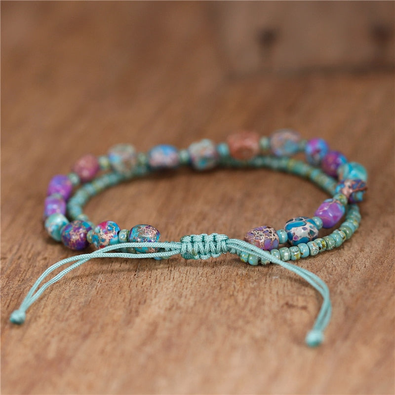 Imperial Jasper Energy Bracelet for Strength