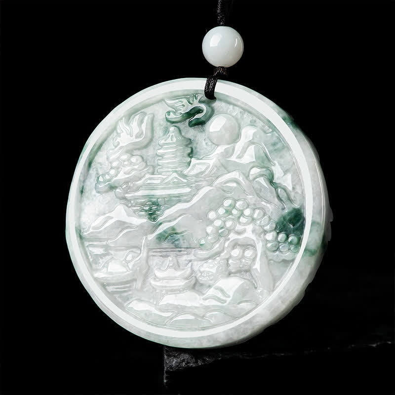 Jade Necklace for Abundance and Prosperity Energy