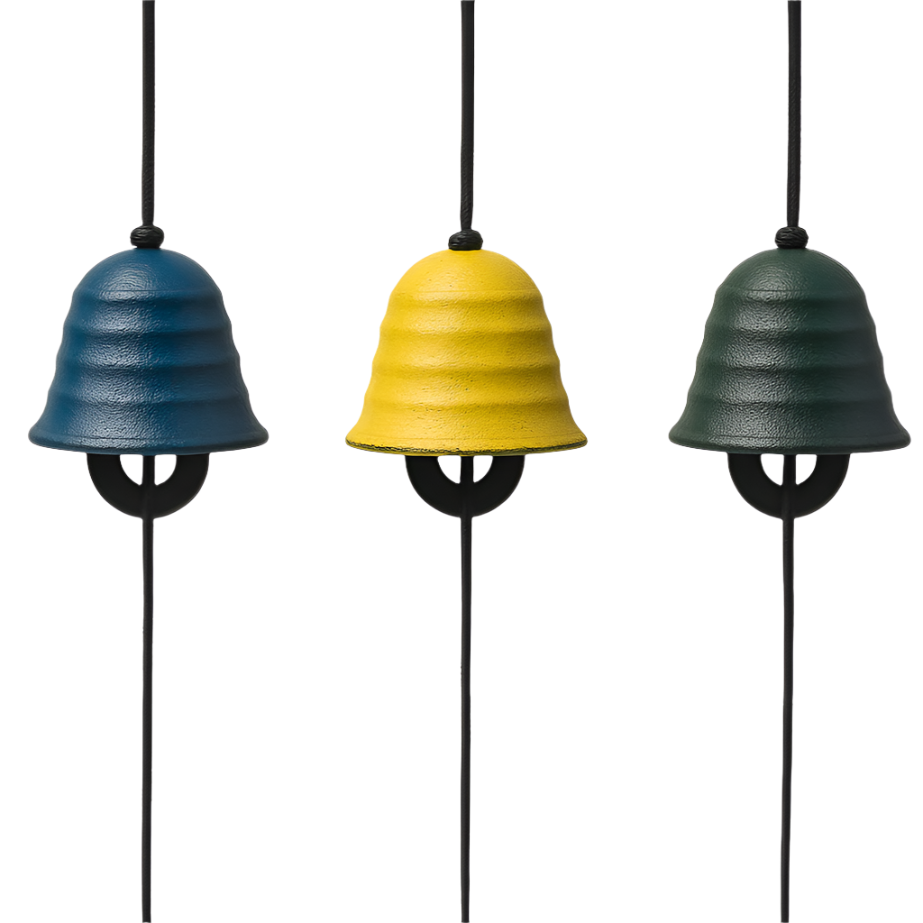 YODOOLTLY Feng Shui Windgong – Boeddha Munt, 44 Cm, Metalen Bel, Voor Geluk, Bescherming En Rust In Huis En Tuin