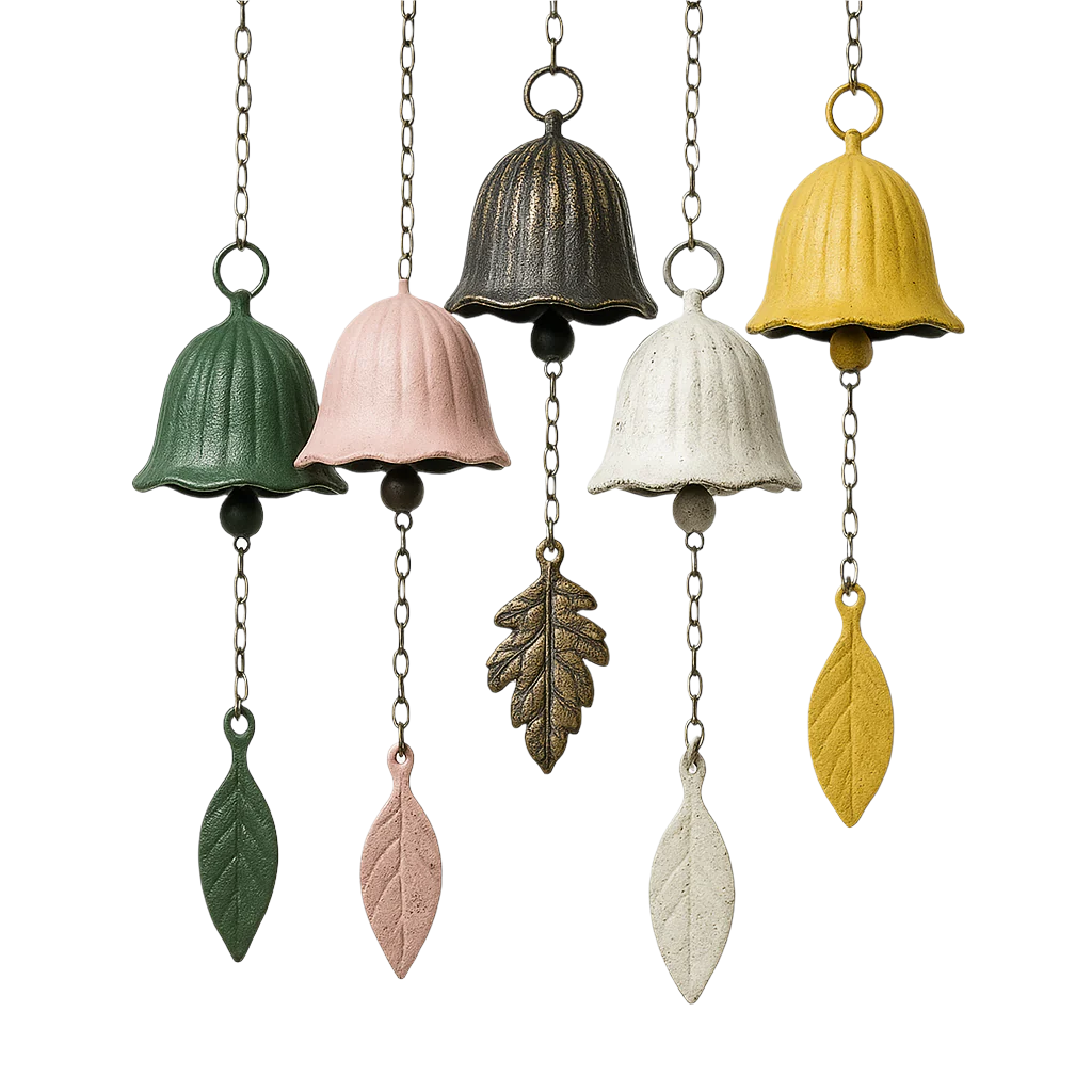 Japanese Iron Wind Chimes - Outdoor Garden Decor