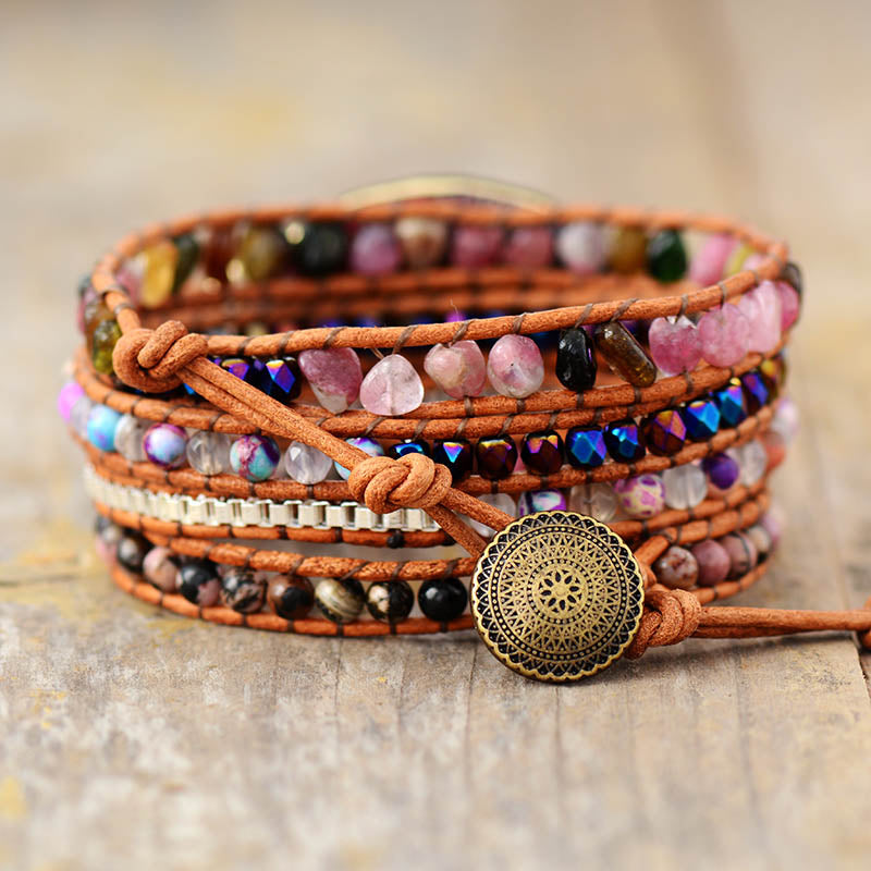 Jasper Boho Bracelet for Creativity and Balance