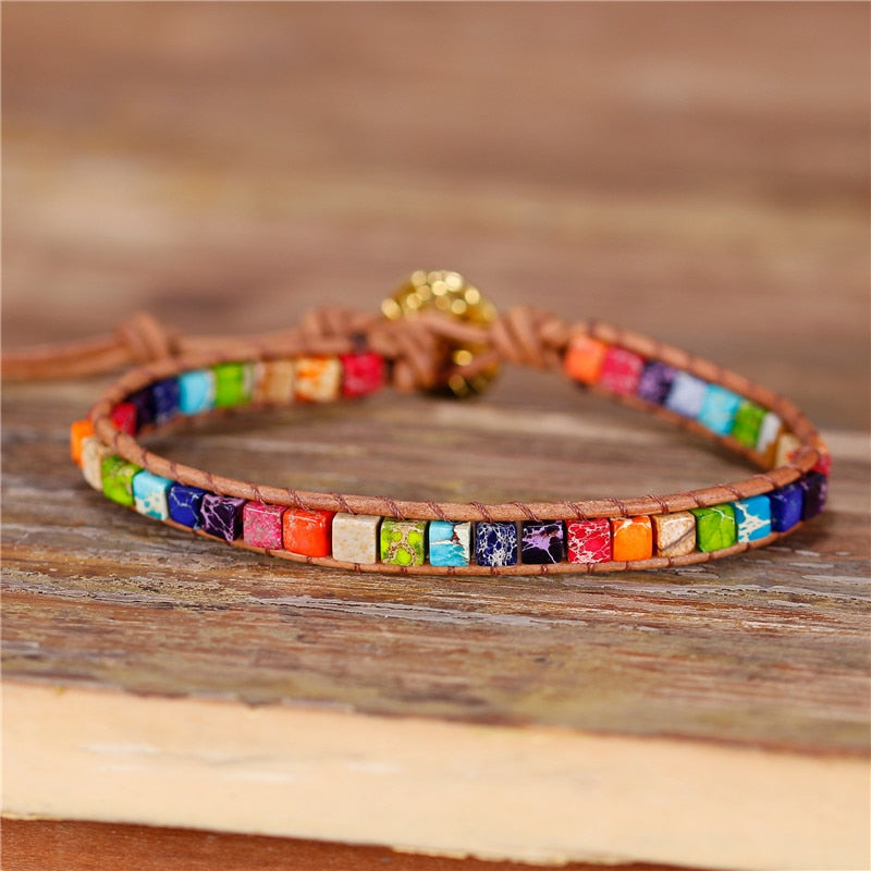 Jasper Chakra Bracelet for Grounding & Healing