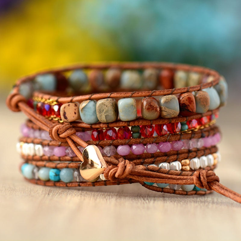 Jasper Tranquility Bracelet - Creative Spirit Design