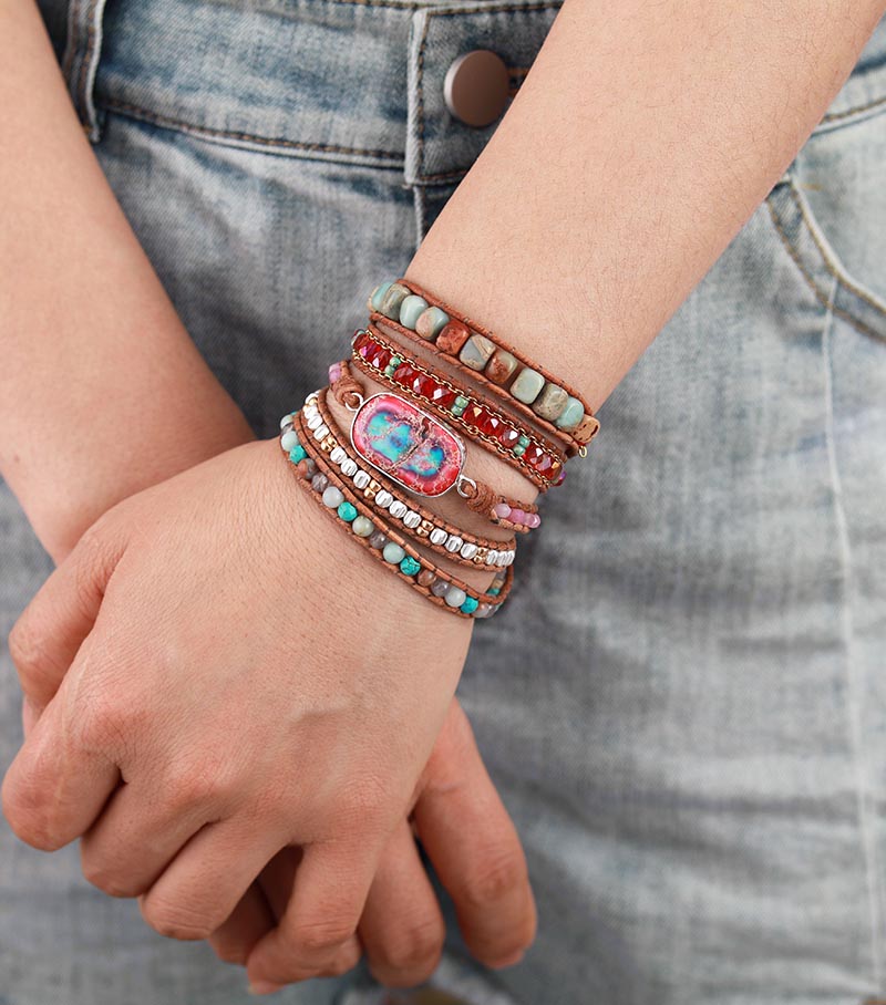 Jasper Tranquility Bracelet - Creative Spirit Design