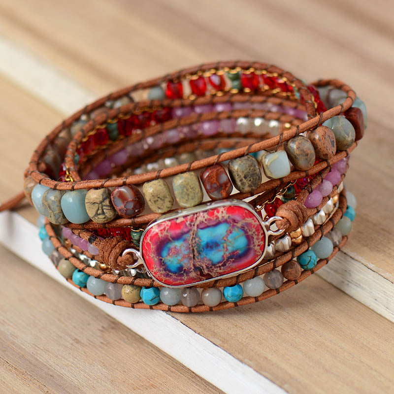 Jasper Tranquility Bracelet - Creative Spirit Design