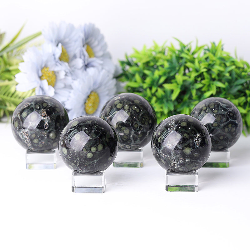 Kambaba Crystal Sphere 2.0-4.0 Inch Healing Stone Orb