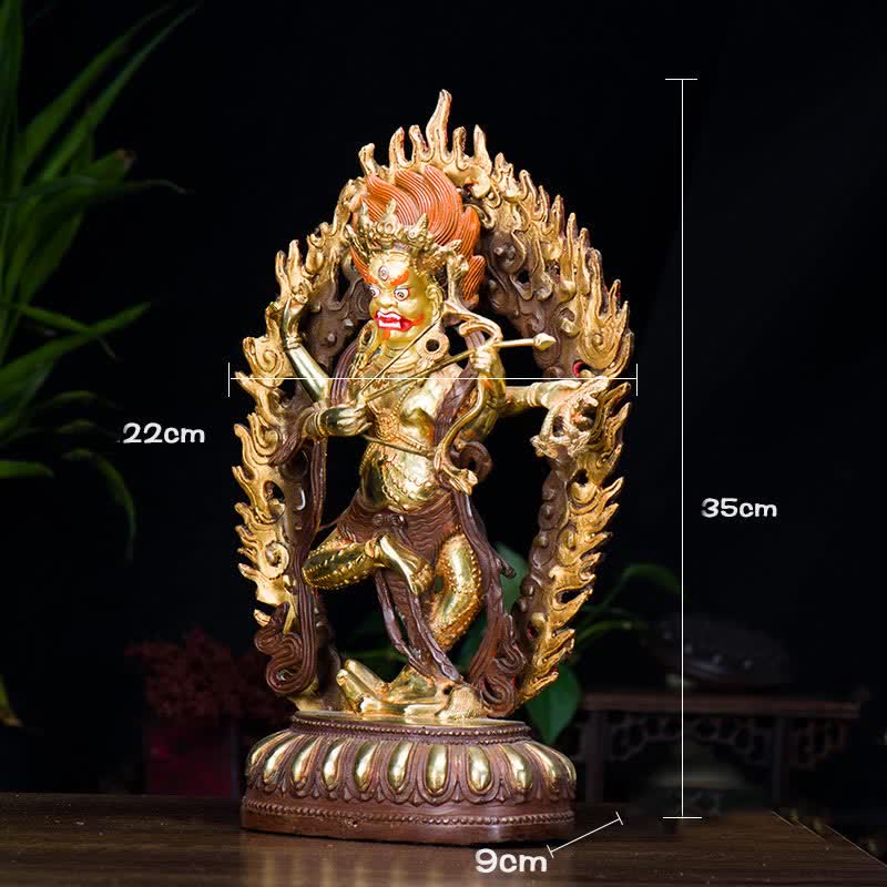 Kurukulla Copper Buddha Statue 35cm | Serenity Decor