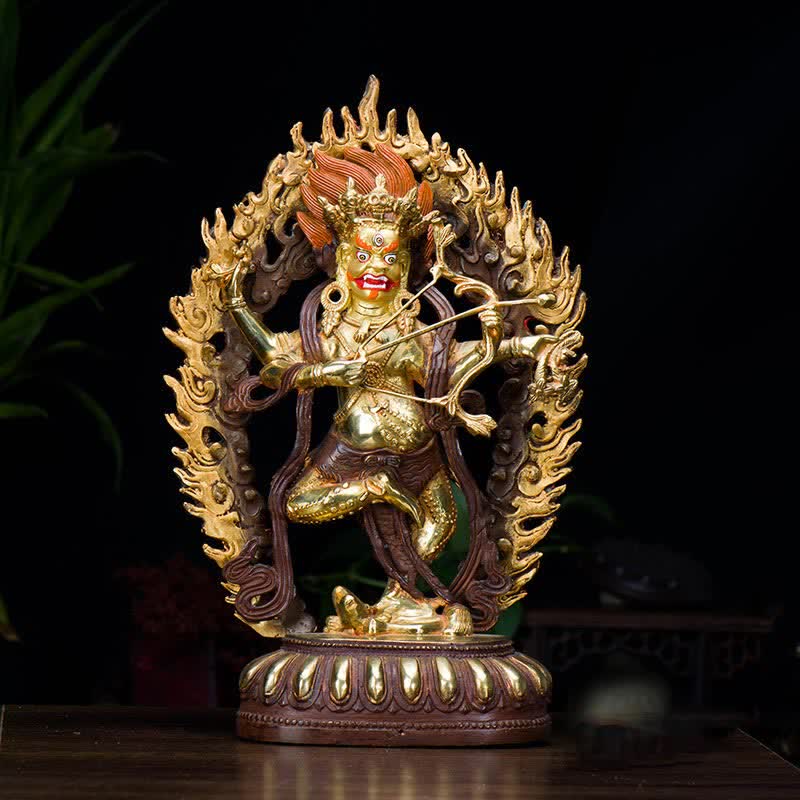 Kurukulla Copper Buddha Statue 35cm | Serenity Decor