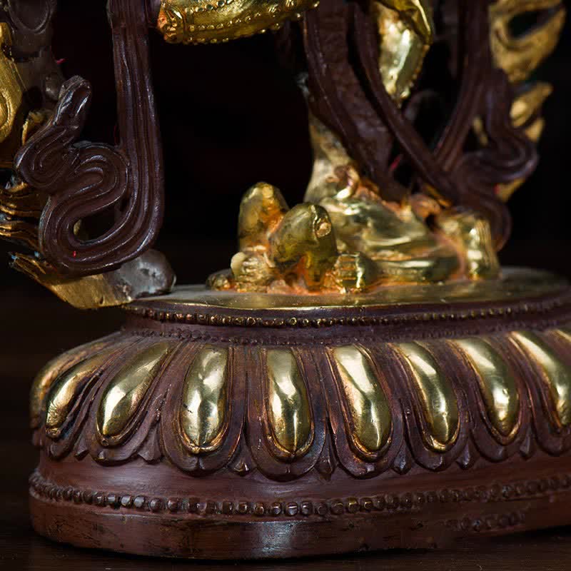 Kurukulla Copper Buddha Statue 35cm | Serenity Decor