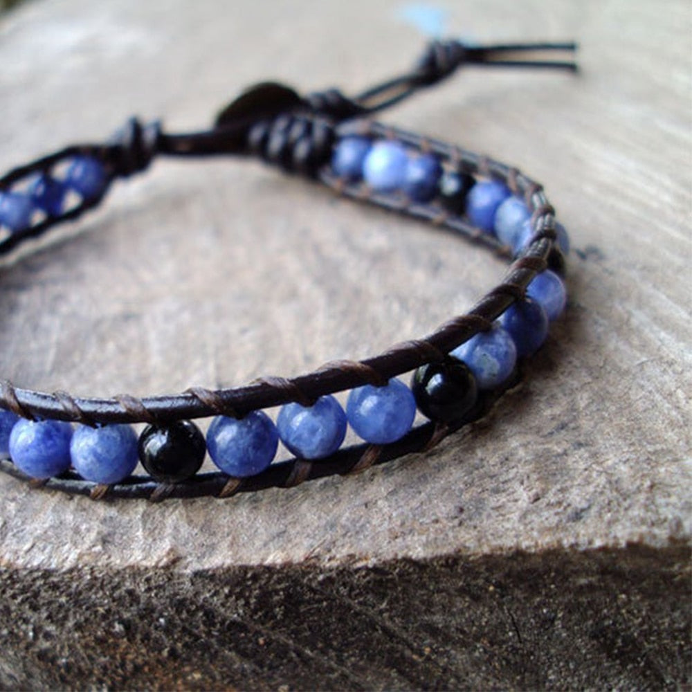 Kyanite Onyx Protection & Confidence Bracelet