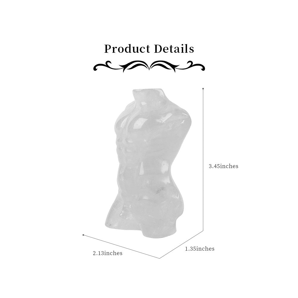 Labradorite Crystal Figurine Carving 3.4 inch Model