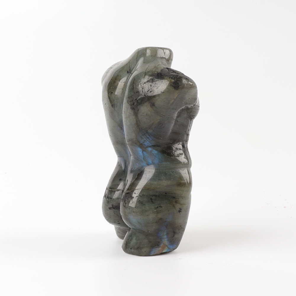 Labradorite Crystal Figurine Carving 3.4 inch Model