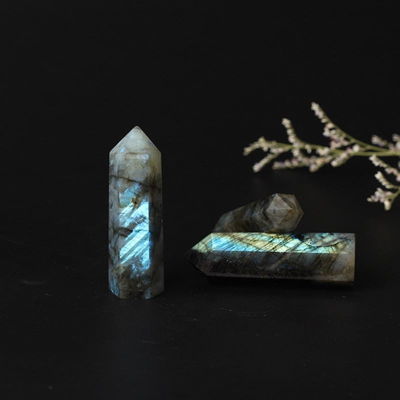 Labradorite Energy Healing Crystal Tower