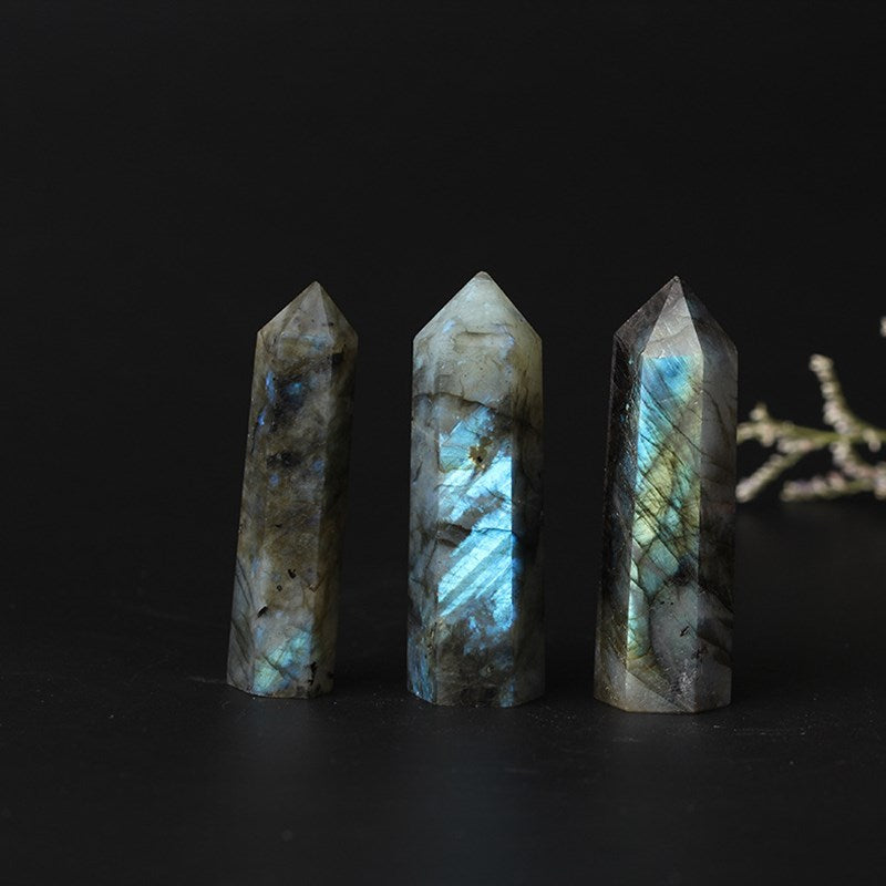 Labradorite Energy Healing Crystal Tower