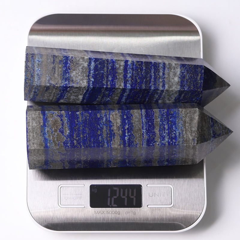 Lapis Lazuli Crystal Tower 5-9 Inch Healing Tower
