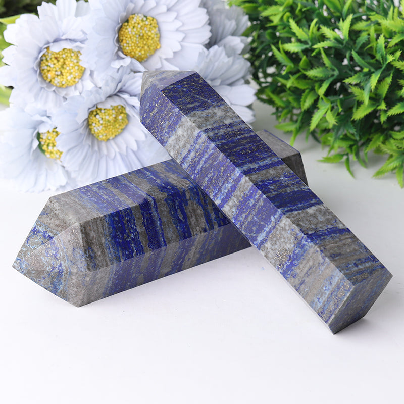 Lapis Lazuli Crystal Tower 5-9 Inch Healing Tower