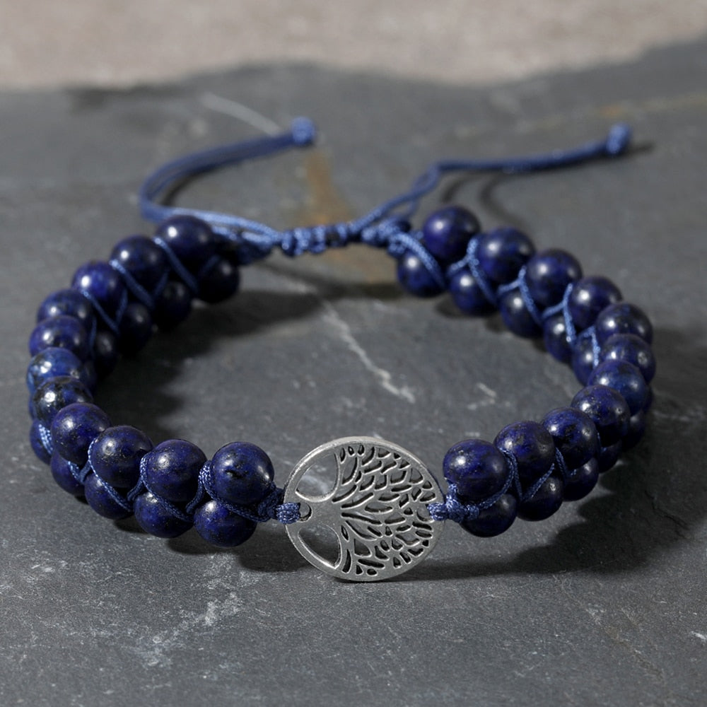 Lapis Lazuli Healing Wisdom Bracelet