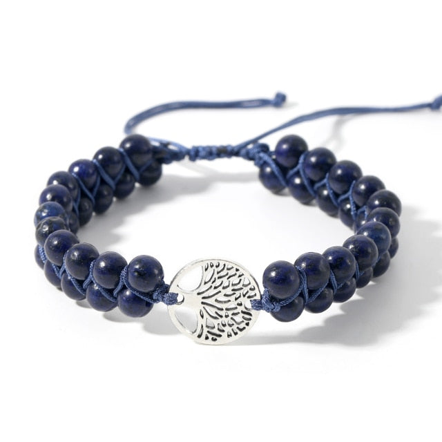 Lapis Lazuli Healing Wisdom Bracelet