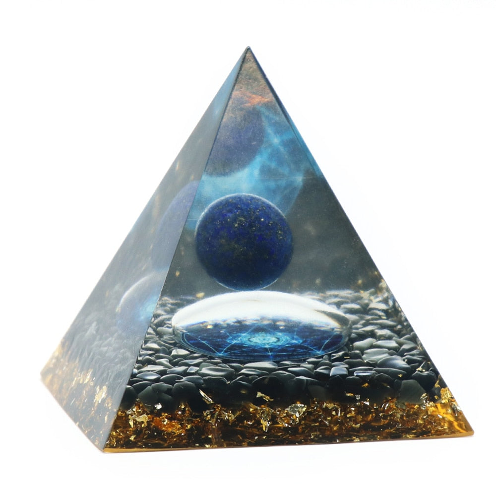 Lapis Lazuli Orgone Pyramid