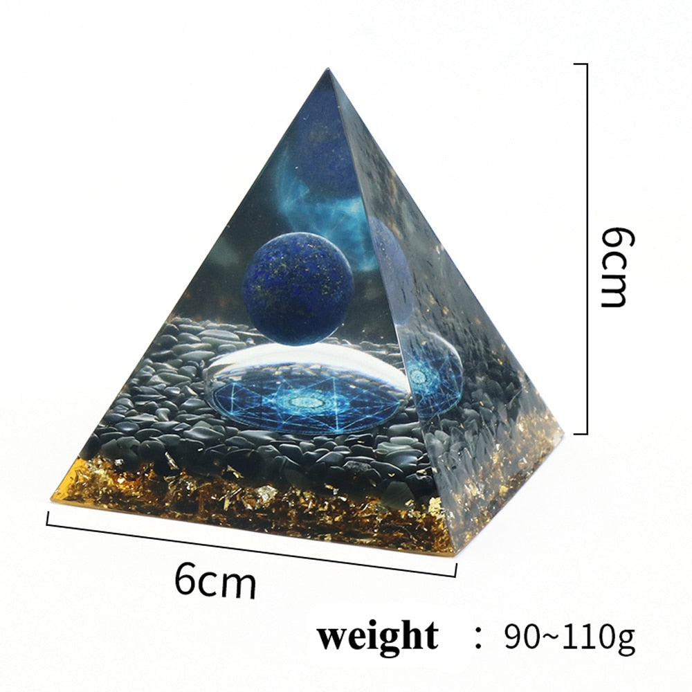 Lapis Lazuli Orgone Pyramid