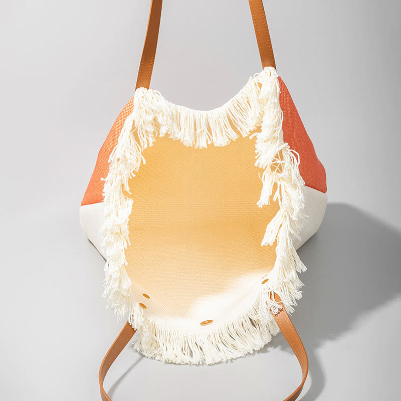 Large Capacity Dreamcatcher Mandala Canvas Tote Bag