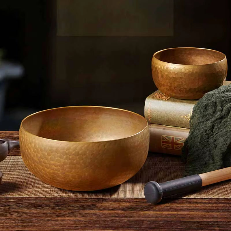 Buddhist Tibetan Singing Bowl Sound Healing Therapy Singing Bowls Meditation Massage Yoga Professional Percussion Instruments