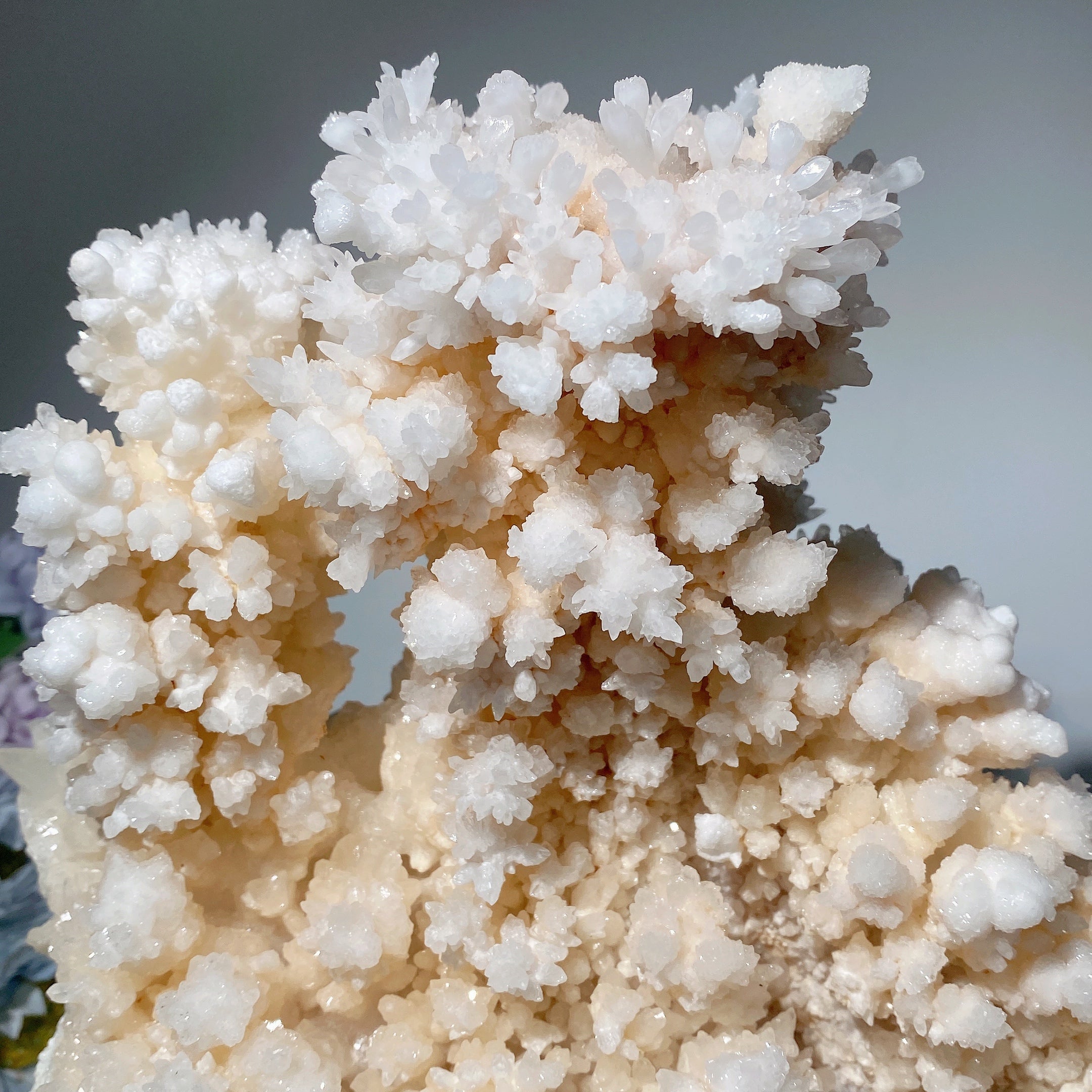 Large Unique Calcite Crystal Specimen 22x26x25cm Display