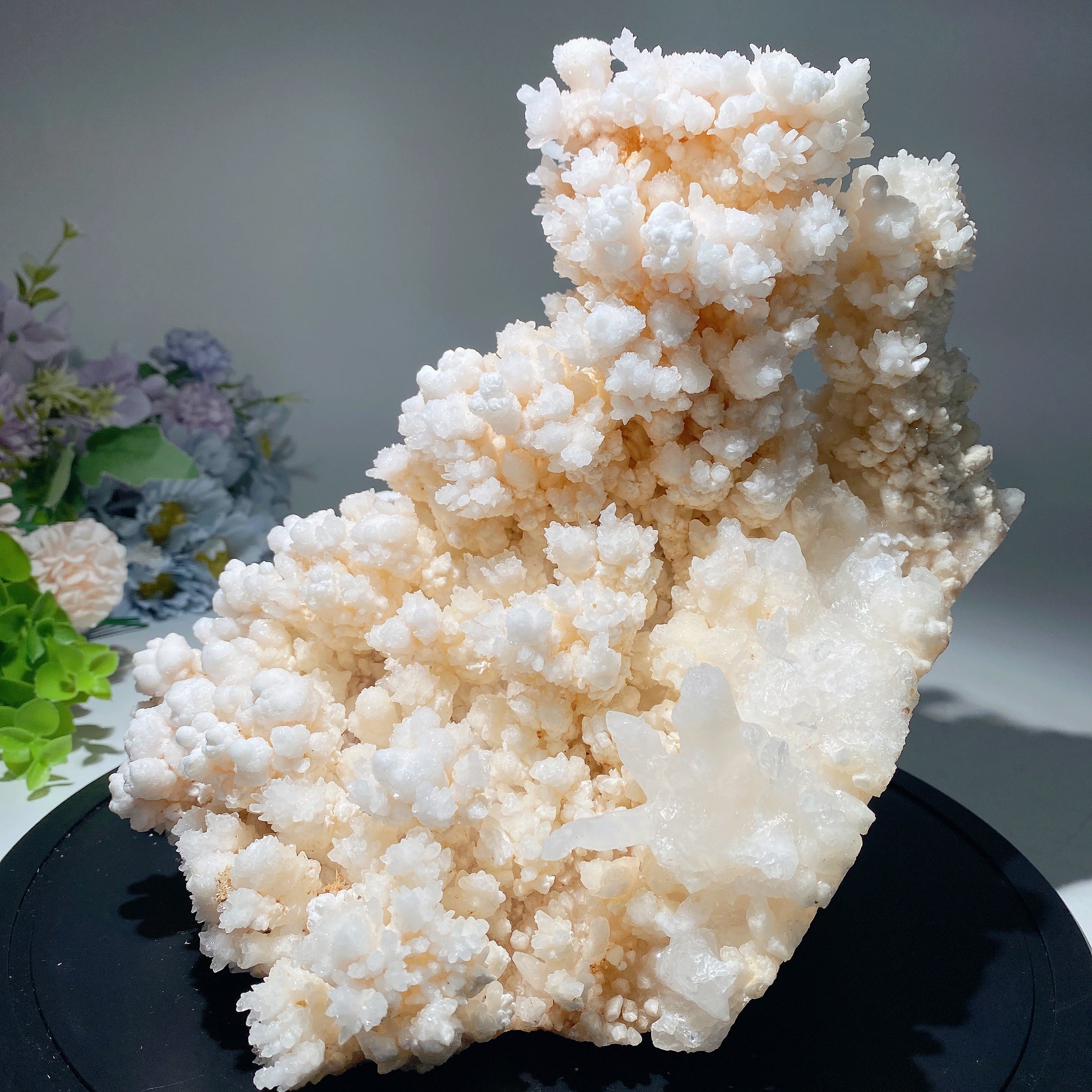 Large Unique Calcite Crystal Specimen 22x26x25cm Display