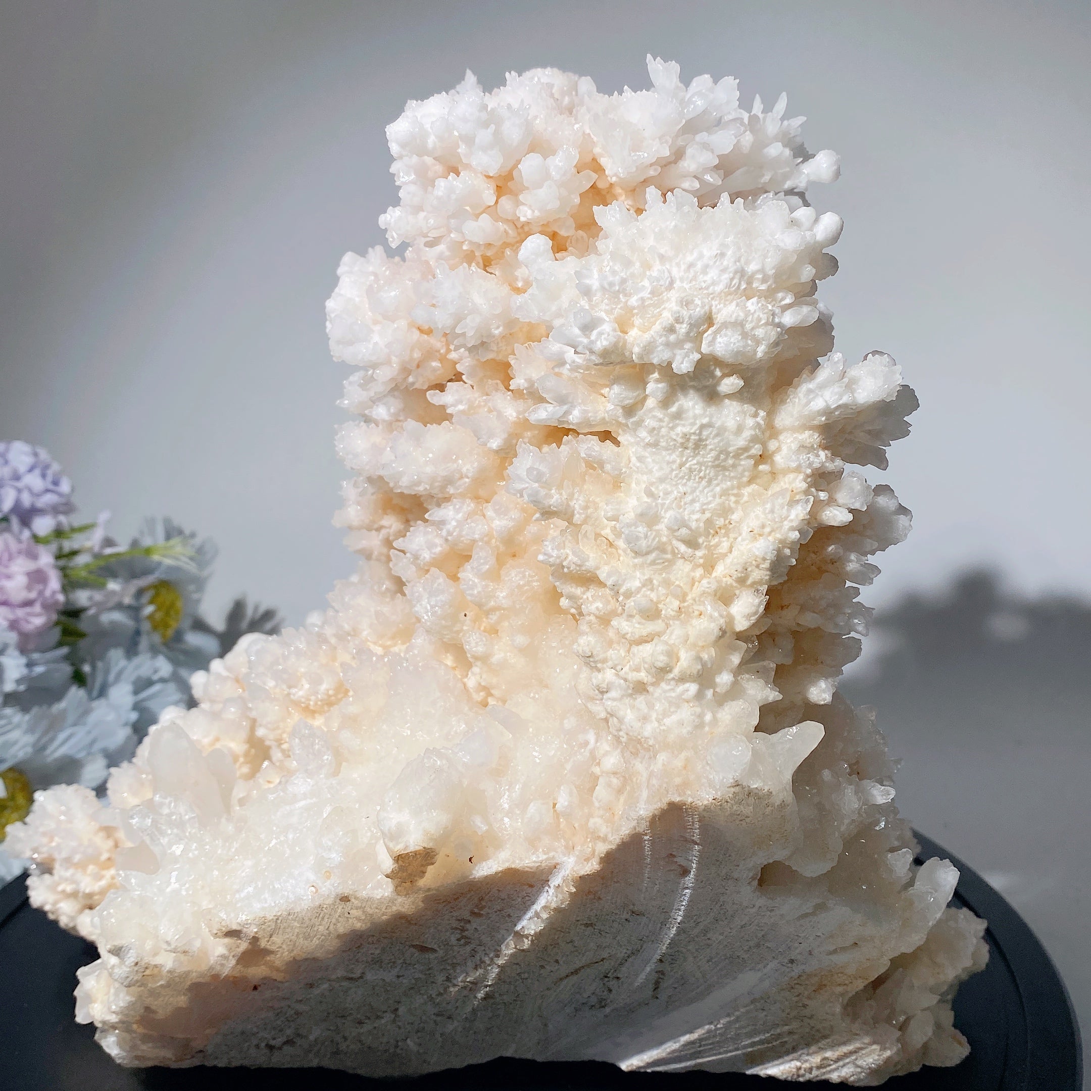 Large Unique Calcite Crystal Specimen 22x26x25cm Display