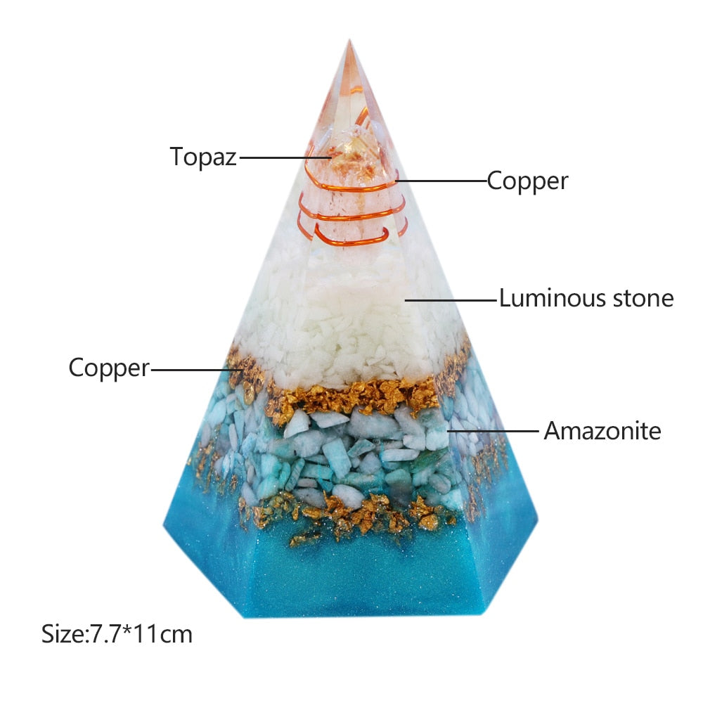 Light Of Hope Orgone Pyramid