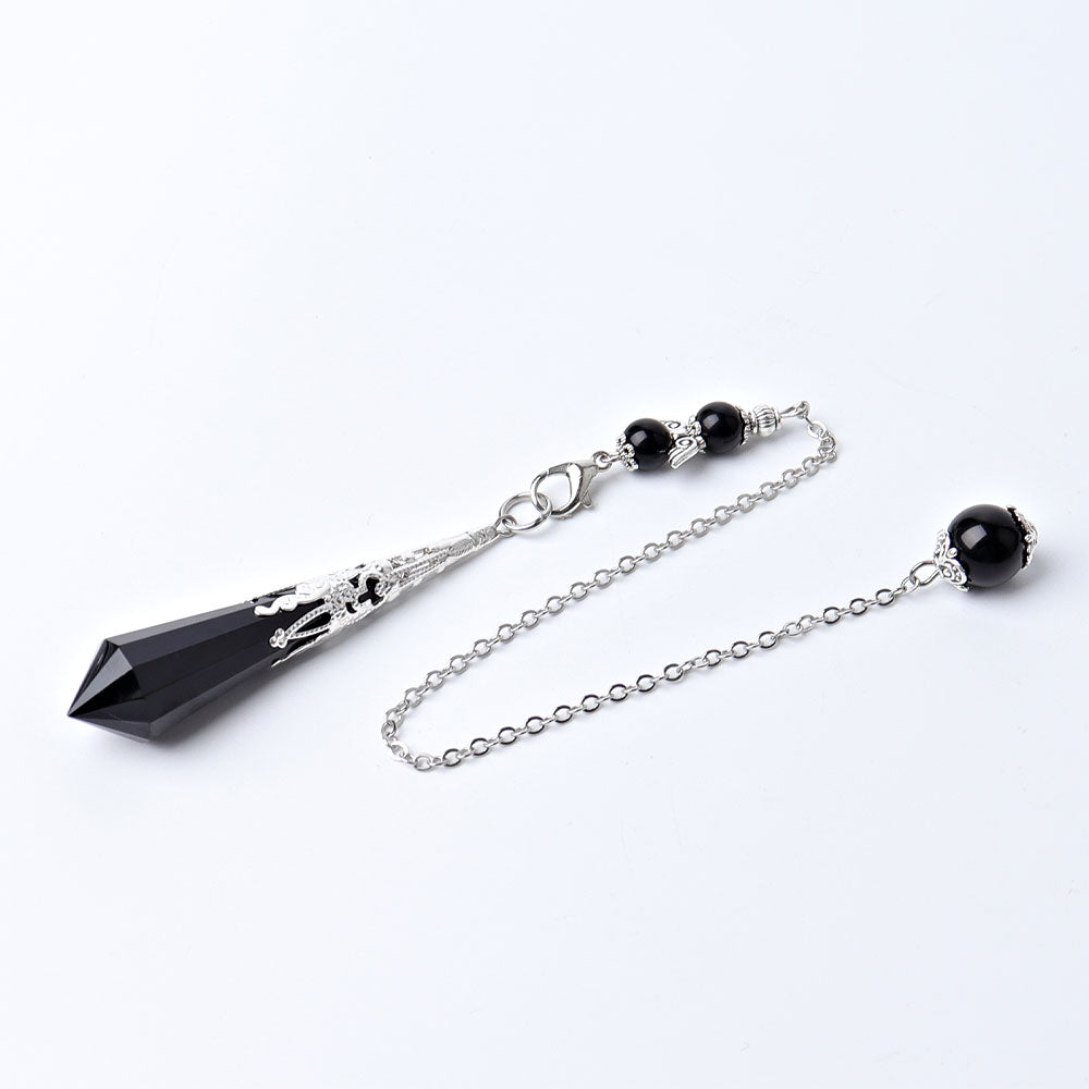 Long Crystal Healing Pendulum 11.8in | Healing Sounds