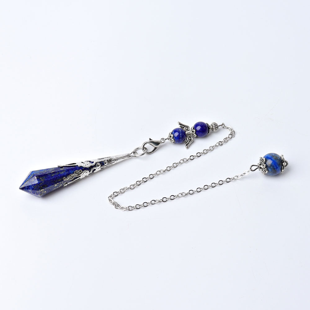 Long Crystal Healing Pendulum 11.8in | Healing Sounds