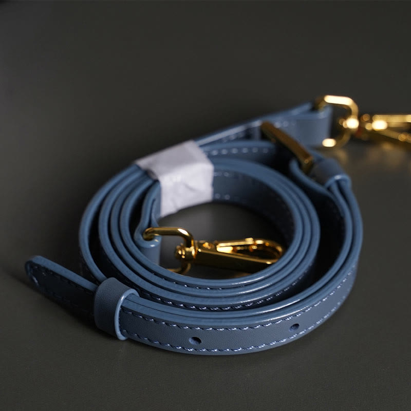 Lotus Bamboo Crane Deer Silk Crossbody Bag 26cm