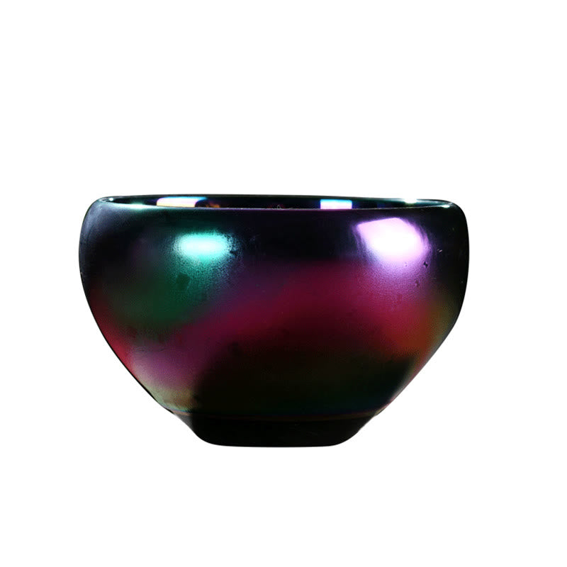 Lotus Dragon Kiln Change Ceramic Tea Cup 150ml Artisanal