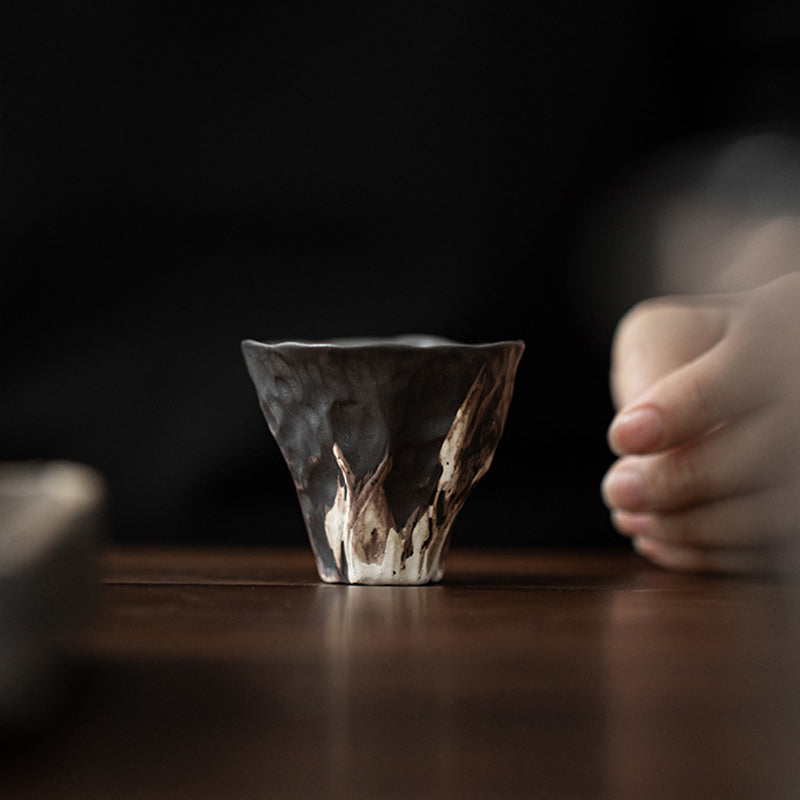 Lotus Flower Zen Ceramic Teacup 50ml | Chinese Ceramic Tea Set