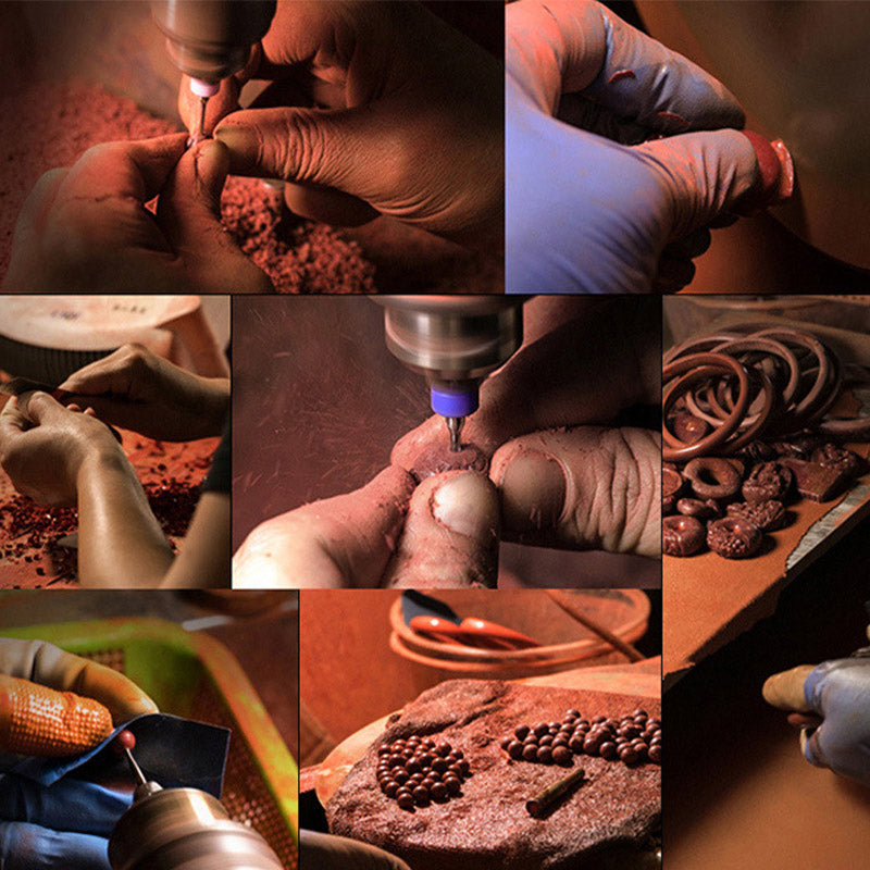 Lotus Peace Charm Red Gold Rope Bracelet 14-16cm