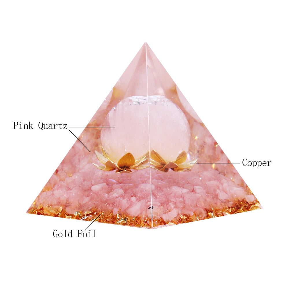 Love Vibration Orgone Pyramid
