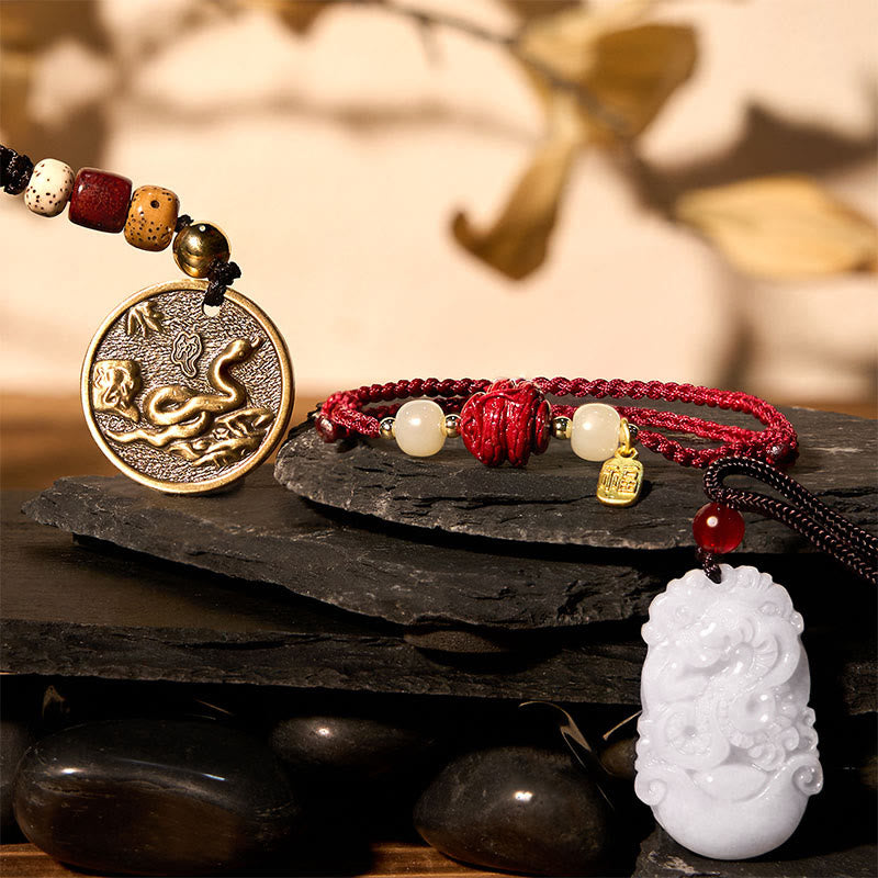 Lucky Snake Protection Bundle | Chinese Zodiac Bracelet Set