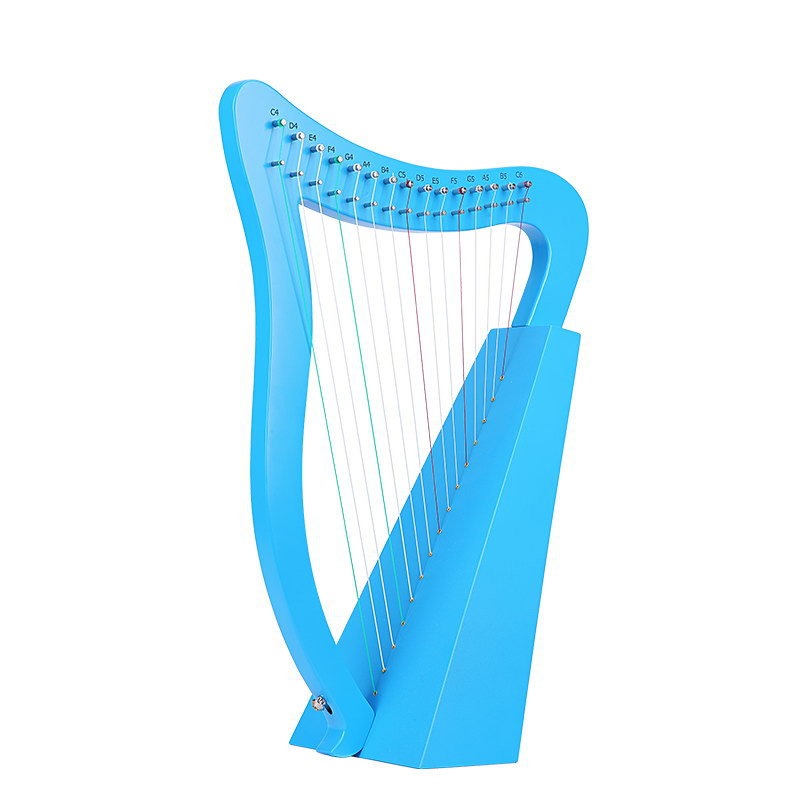 15-String Celtic Lyre Harp Instrument for Beginners