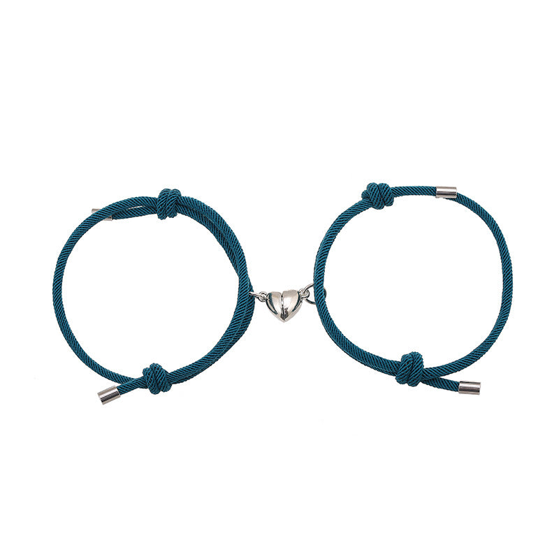 Magnetic Couple Red String Bracelets | Protection & Strength