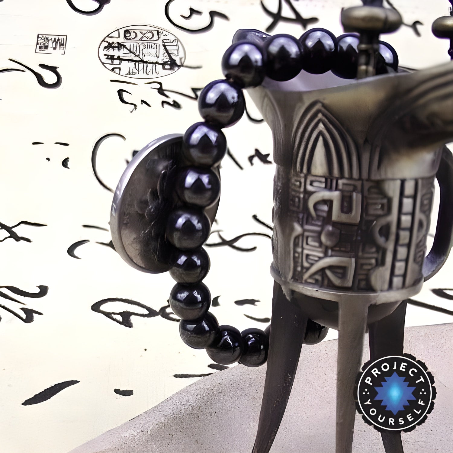 Magnetic Hematite Beads Bracelet for Personal Balance