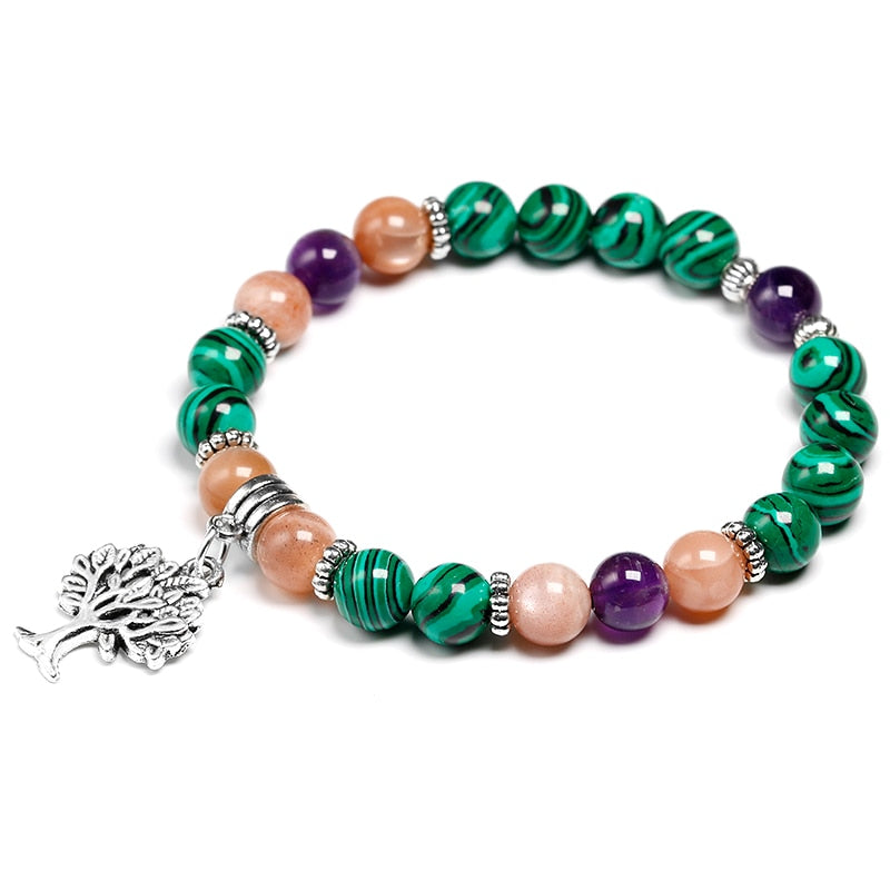 Malachite Healing Crystal Bracelet