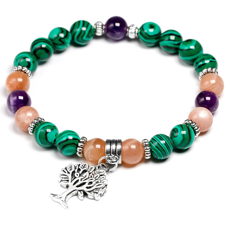 Malachite Healing Crystal Bracelet