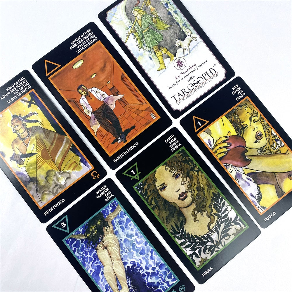 Manara Tarot Cards Healing Deck for Intention Healing